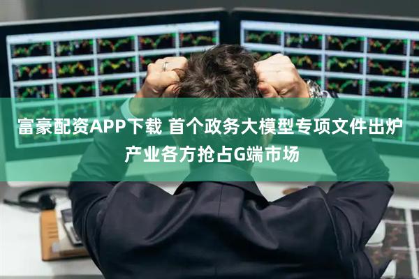 富豪配资APP下载 首个政务大模型专项文件出炉 产业各方抢占G端市场