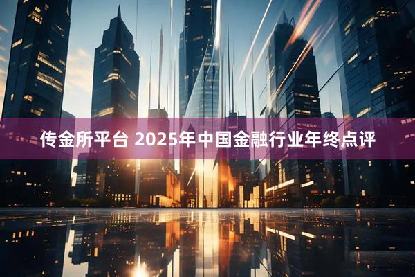 传金所平台 2025年中国金融行业年终点评